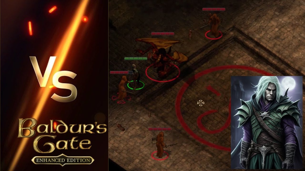 Can Drizzt Solo the Hardest Bosses in Baldur's Gate 1 - Monster Battle 10