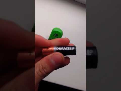 Как зарядить батарейки DURACELL  (часть 1)