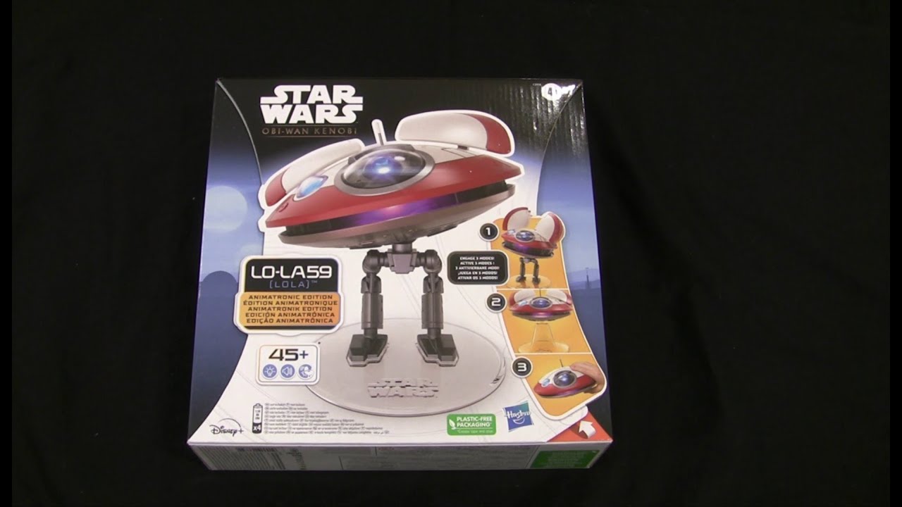 Star Wars L0-LA59 (Lola) Animatronic Edition – Hasbro Pulse