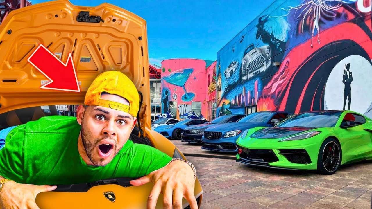 HIDE AND SEEK in the World's LARGEST Car Museum!