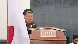 Rapat Paripurna Penyerahan Rekomendasi LKPJ Bupati Tana Toraja 2025