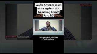 2 October 2025 | South Africans must unite against this Gambling Crisis! #hardestworkingmp