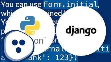 Django set default form values