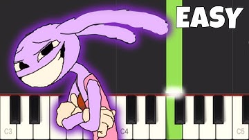 Digital Circus Slickback - EASY Piano Tutorial