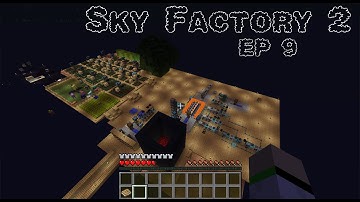 AUTOMATED TRIPLE COMPRESSED COBBLESTONE - Sky Factory 2 - Episode 9