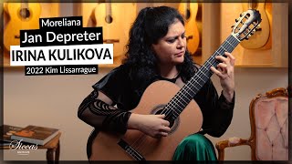 Irina Kulikova plays Moreliana by Jan Depreter on a 2022 Kim Lissarrague Classical Guitar