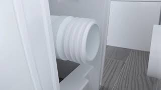 How To Install A Toilet Flexible Pan Connector