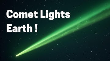 🌌 Breaking News: Rare Green Comet C/2024 A3 Tsuchinshan–ATLAS Lights Up the Night Sky! 💚✨