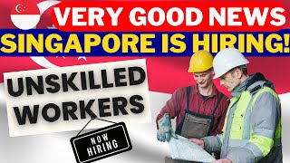 I Will Help You Move to Singapore with FREE Visa SPONSORSHIP In 10 Days | Work In Singapore