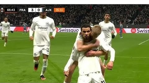 AFC Ajax - Eintracht Frankfurt (1-2) all goals highlights