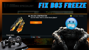 How To Fix COD BO3 Freeze🥶Problem On PS3