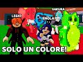SFIDA con UN COLORE su STEAL A BRAINROT! - ROBLOX ITA
