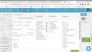 Humanity Position View Scheduling