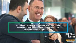 Konya Tarım Fuarı'na Davetlisiniz!