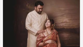 MATERNITY SHOOT IN SAREE || ATERLIR BY AKANCHA || GURGAON || DELHI NCR ❤️