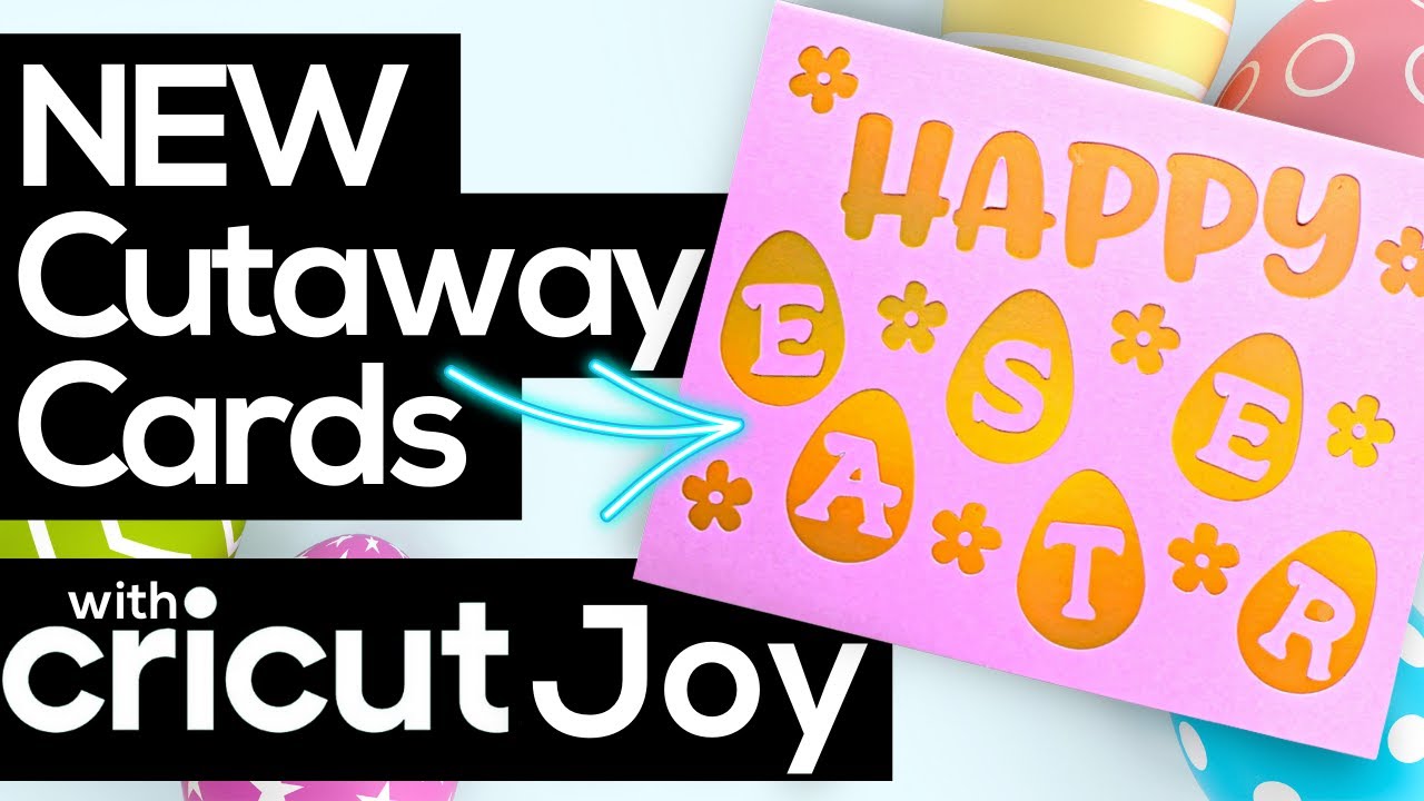  Cricut Joy Cutaway Cards in Pastels, Marina, and