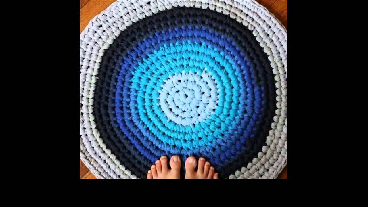 Yetiz Crochet Rug Tutorials free crochet rug tutorial - YouTube