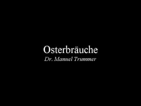 Video: Osterbräuche Und Traditionen Der Berühmten