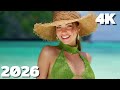 Chillout Tropical House 2026 4K UHD Summer Mix Relaxing Beach Music Tropical House