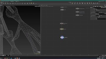 Mucking about in Houdini trying to rig up a character
