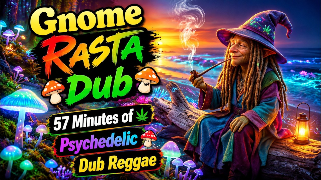 Gnome Rasta Dub 🍄 57 Minutes of Psychedelic 🍄 Dub Reggae - YouTube