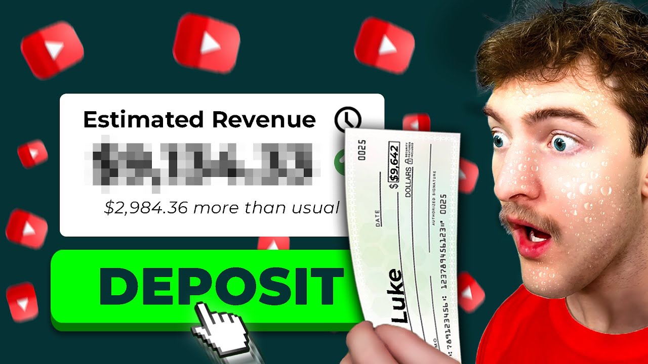 I Deposited And Gambled My YouTube Paycheck