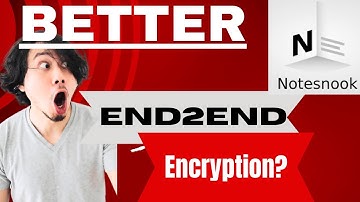 Notesnook Review  Best Note Taking App with E2E encryption?