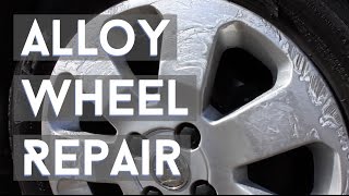 Cars: My DIY Curbed Alloy Wheel Repair (1st Attempt) - Part 1