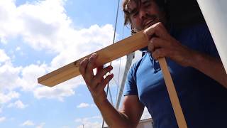 LIVING ON BOARD: Much needed boat work to be done. Sailing Twinga Episode 1