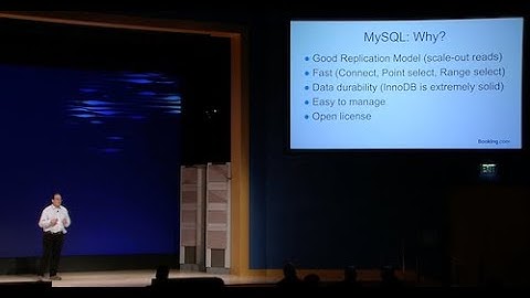Booking.com: Reliable Operations and Rapid Development with MySQL