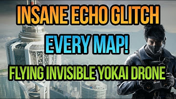 INSANE NEW ECHO DRONE GLITCH! - Rainbow 6 Siege glitch - Flying Yokai Drone