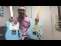 StratocasterとTelecasterを弾き比べてみる。