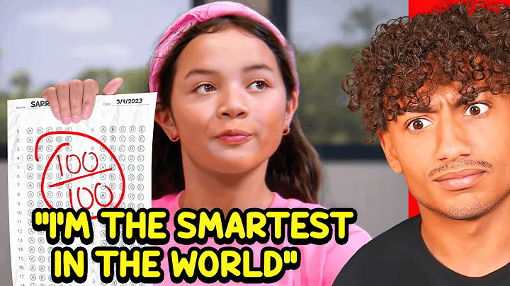 GENIUS GIRL CALLS EVERYONE DUMB..