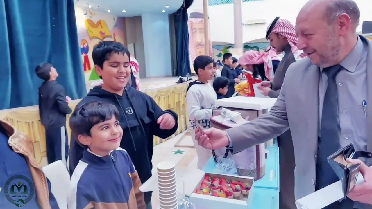 برنامج التاجر الصغير بابتدائية سهما الأهلية.