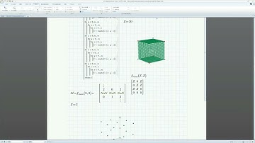 Mathcad Prime 7 Plot-5 (Connect points in a 3D plot to visualize shapes. Programming makes it easy.)