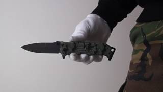 PK15 Knife - One Hand Knife Semiautomatic - Pocket Knives