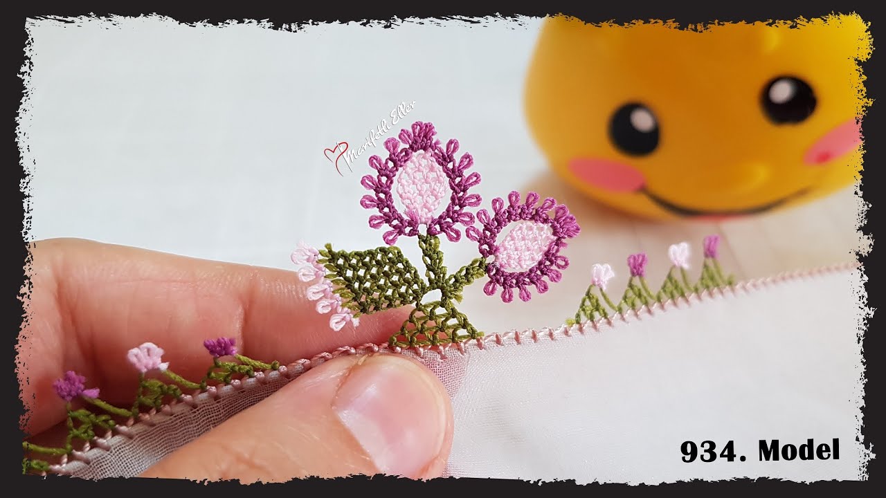 Pazartesi Güzelliği | Muhteşem Bir İğne Oyası Modeli | 934. Model