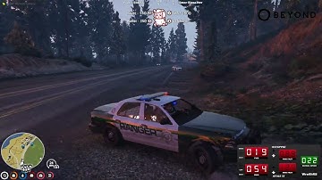 Randy gets Tessa’s attention during a chase - GTA 5 RP NoPixel 3.0