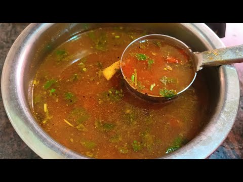 தக்காளி ரசம் 5 நிமிசத்தில் இப்படி செஞ்சு பாருங்க வேறலெவல் குழம்பு,பொரியல் வேண்டாம்னு சொல்வாங்க/Rasam