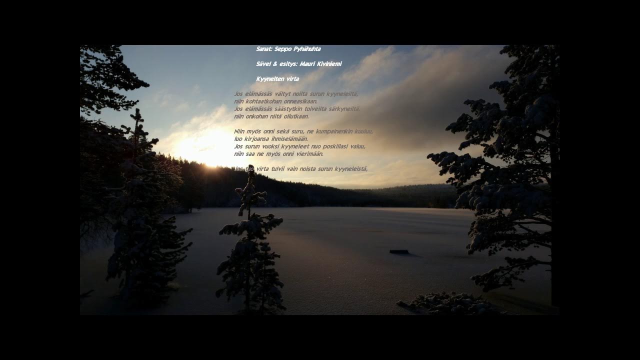 Kyynelten virta, demo Kyynelten virta, demo