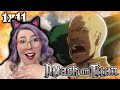 Pyxis is my guy  attack on titan  reaction 1x11  zamber reacts