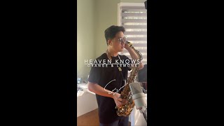 Heaven Knows - Saxophone Cover - Orange &amp; Lemons