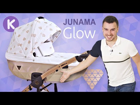 Junama Diamond GLOW видео обзор новой детской коляски. Юнама Даймонд Глоу 2020