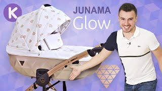 Junama Diamond GLOW видео обзор новой детской коляски. Юнама Даймонд Глоу 2020