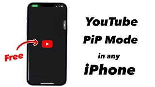 Get YouTube Pip mode in iPhone - FRee