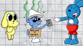 Riggy and The End of Blue Smurf Cat!?...