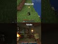 Hytale vs Minecraft Second Hand Functionality #hytale #minecraft #gaming