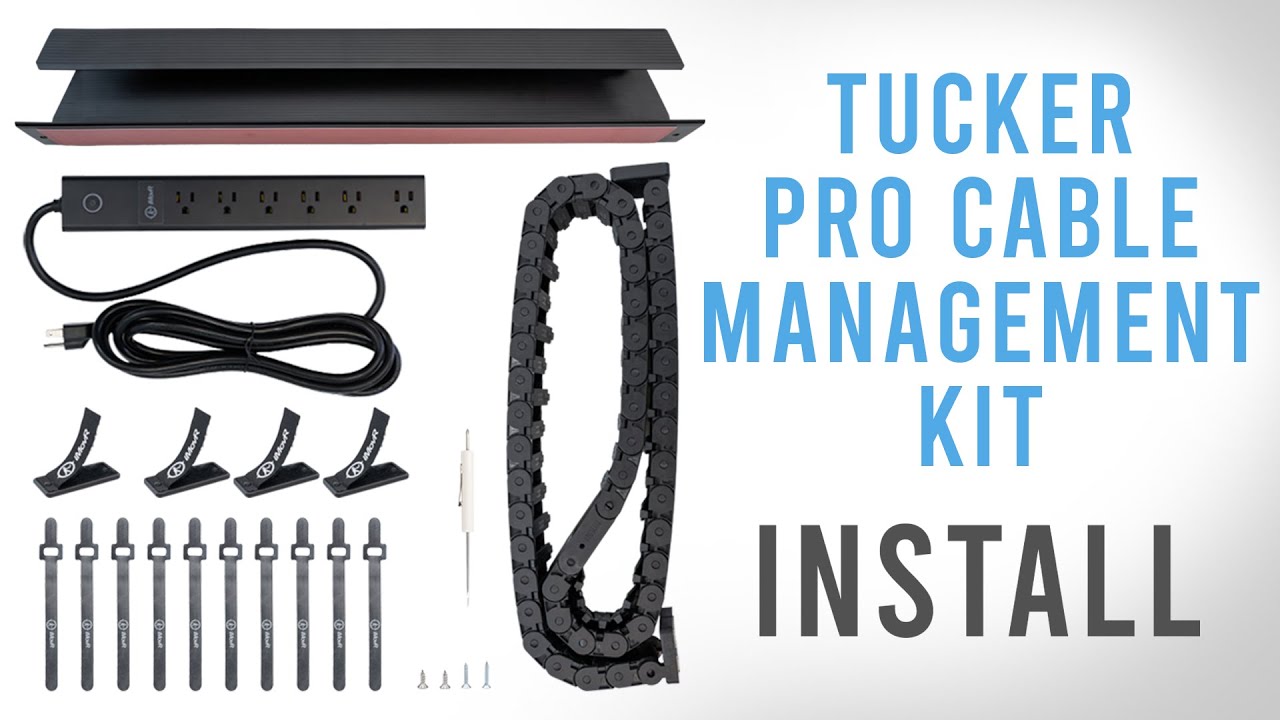 Tucker Pro Cable Management Kit Install 