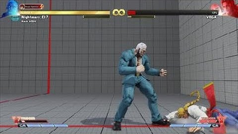STREET FIGHTER V Arcade Edition V Trigger 2 Anti 3 Frame Tech