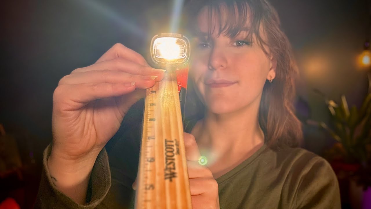 ASMR Cranial Nerve Exam but You Can Close Your Eyes